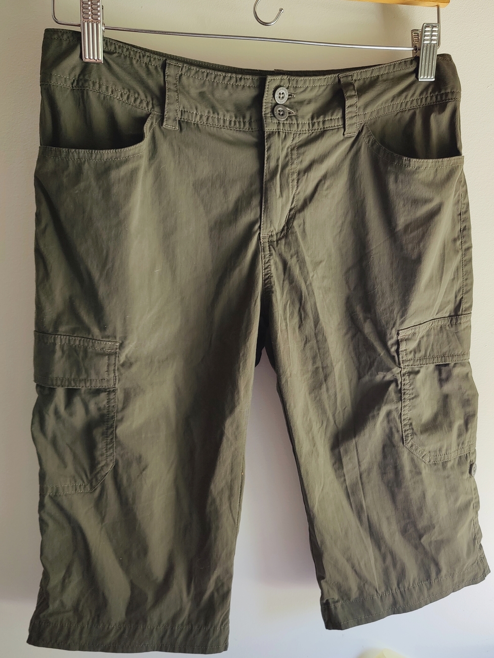 Patagonia Olive Green Cargo Women's Shorts 2